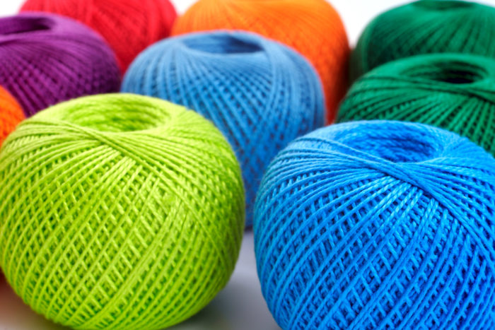 colorful balls on a white background, studio isolated