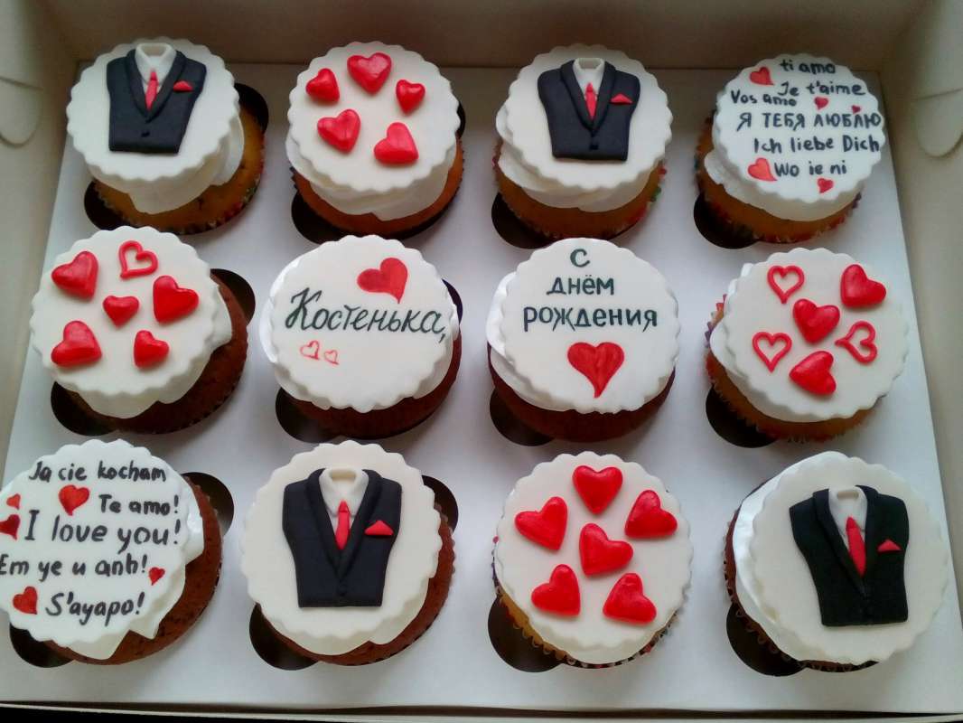 Картинки по запросу капкейки для любимого своими руками