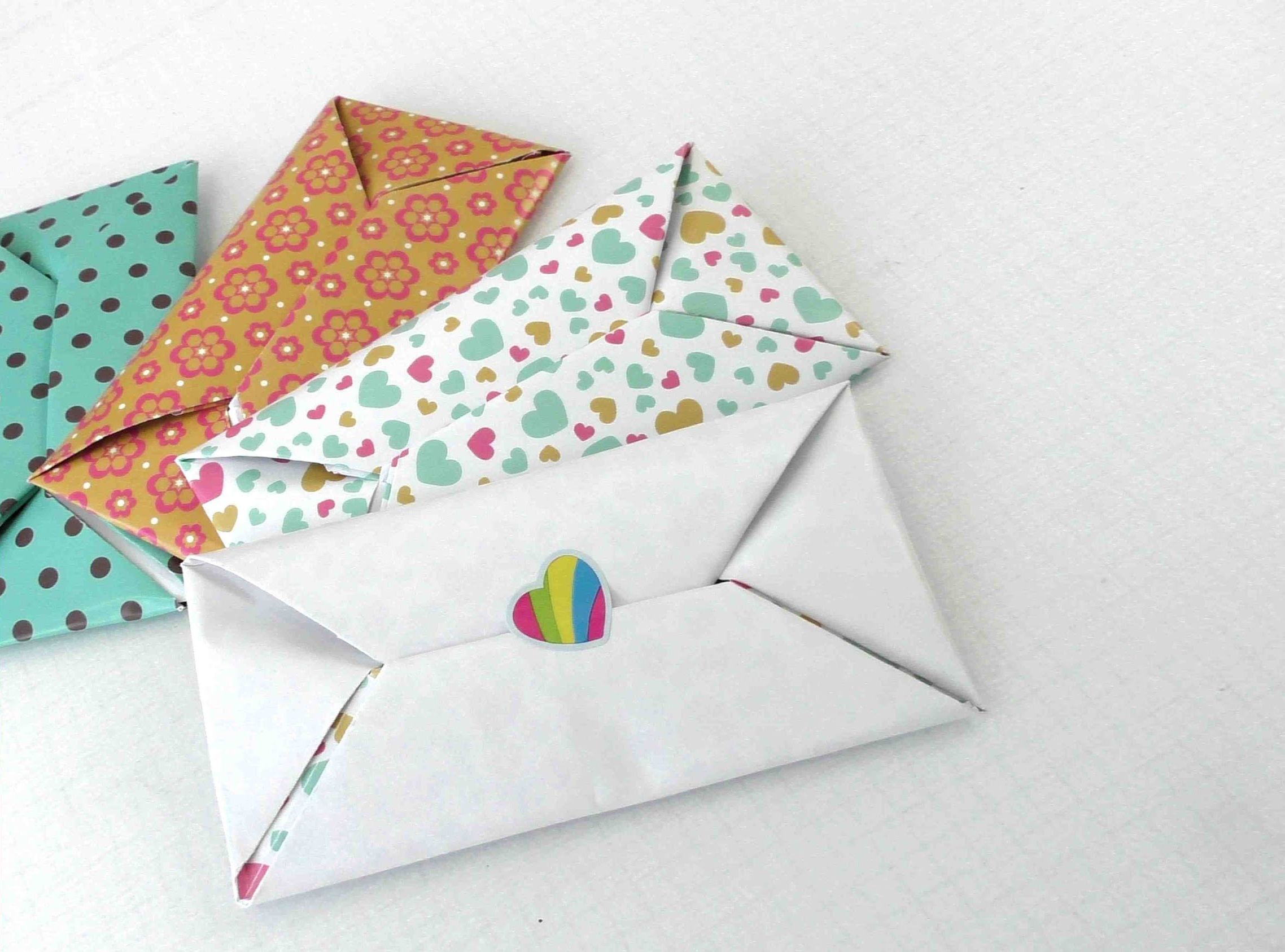 Большой конверт из бумаги. Конверт оригами. Маленький конверт. Необычные конверты. Поделка конверт.
