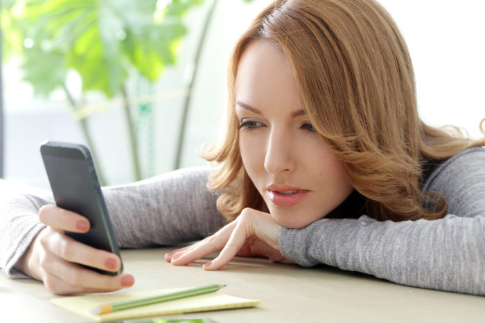 Lifestyle. Cute girl with beautiful smile