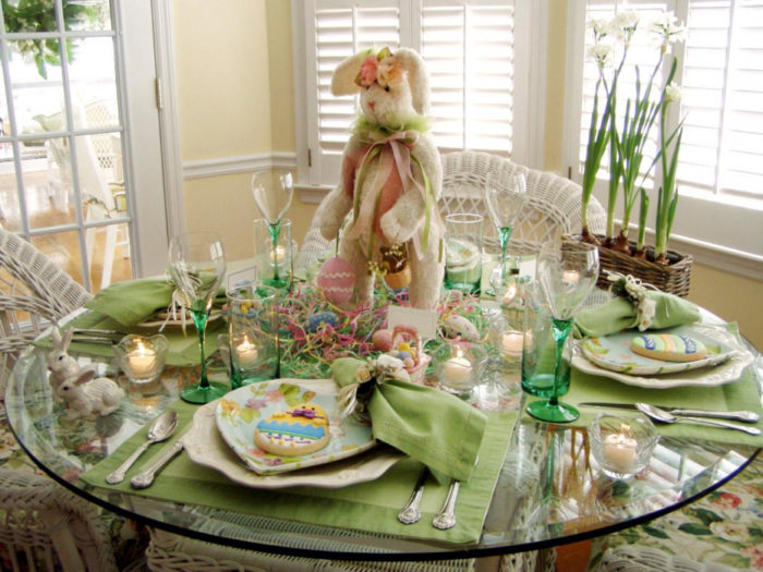 beautiful easter table decorations diy land Easter Table Decorations