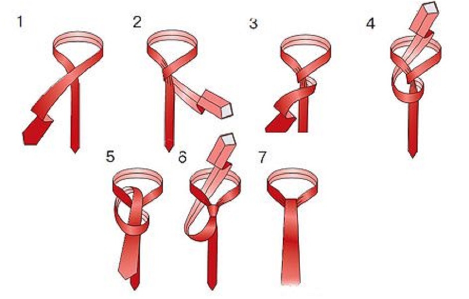 Плотный завязать. Галстучный узел Онассис. Завязывание галстука. Узел галстука схема. Как завязывать галстук картинки.