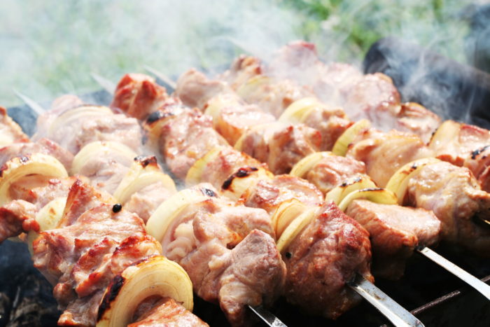Meat for barbecue