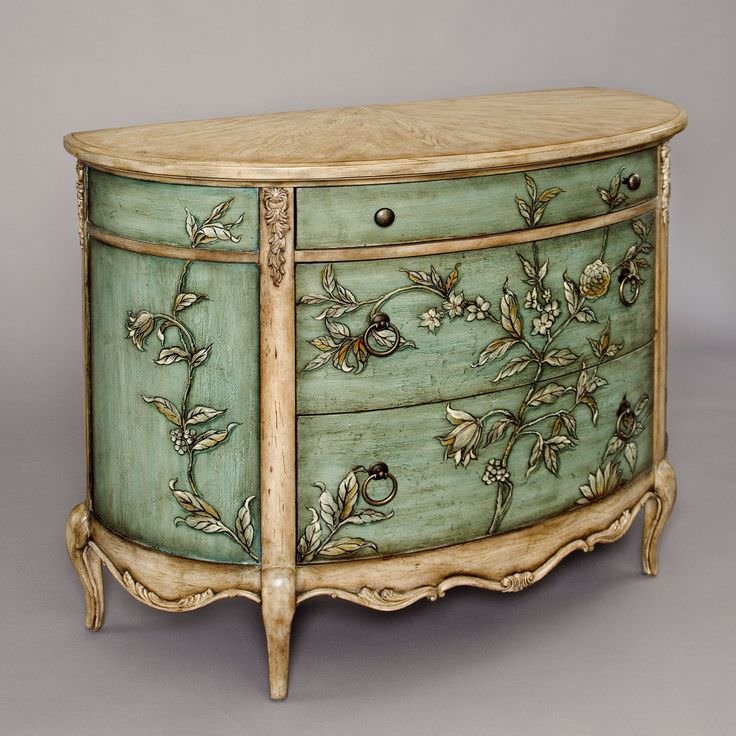 Картинки по запросу состаренная мебель декупаж