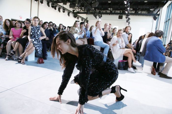 Mandatory Credit: Photo by Matt Baron/BEI/Shutterstock (5897422cd)Bella Hadid on the catwalkMichael Kors show, Spring Summer 2017, New York Fashion Week, USA - 14 Sep 2016