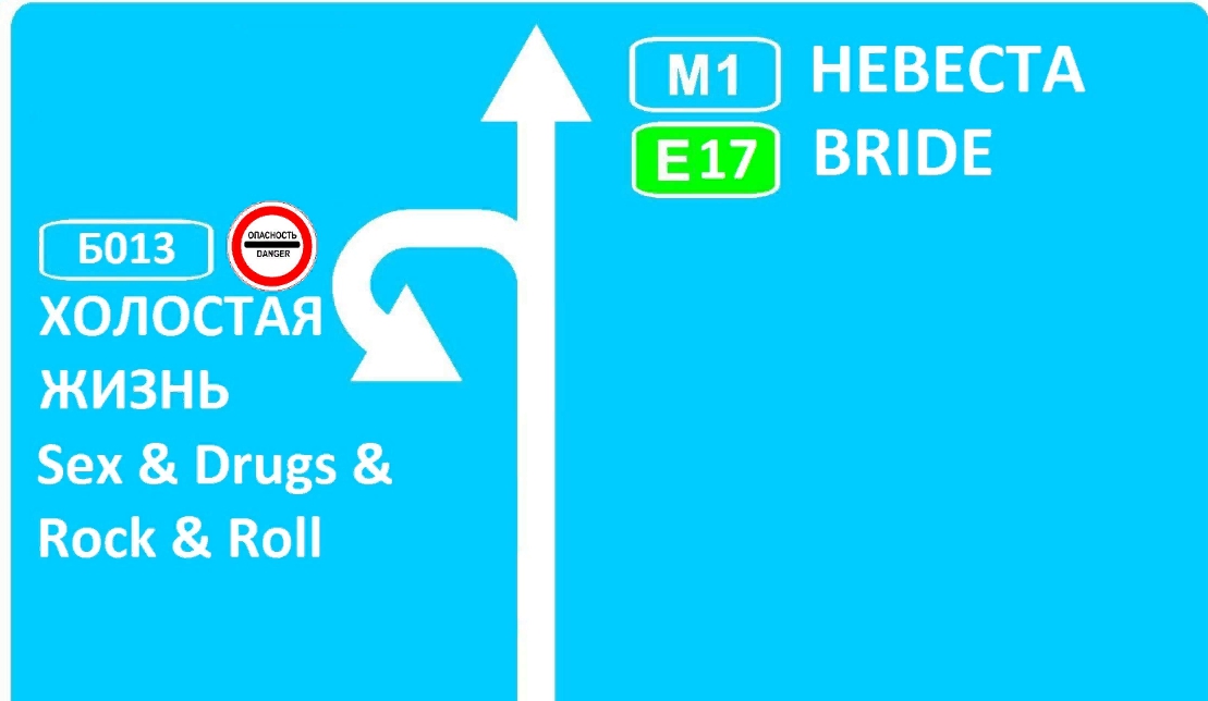 Дорожные знаки на выкуп невесты картинки