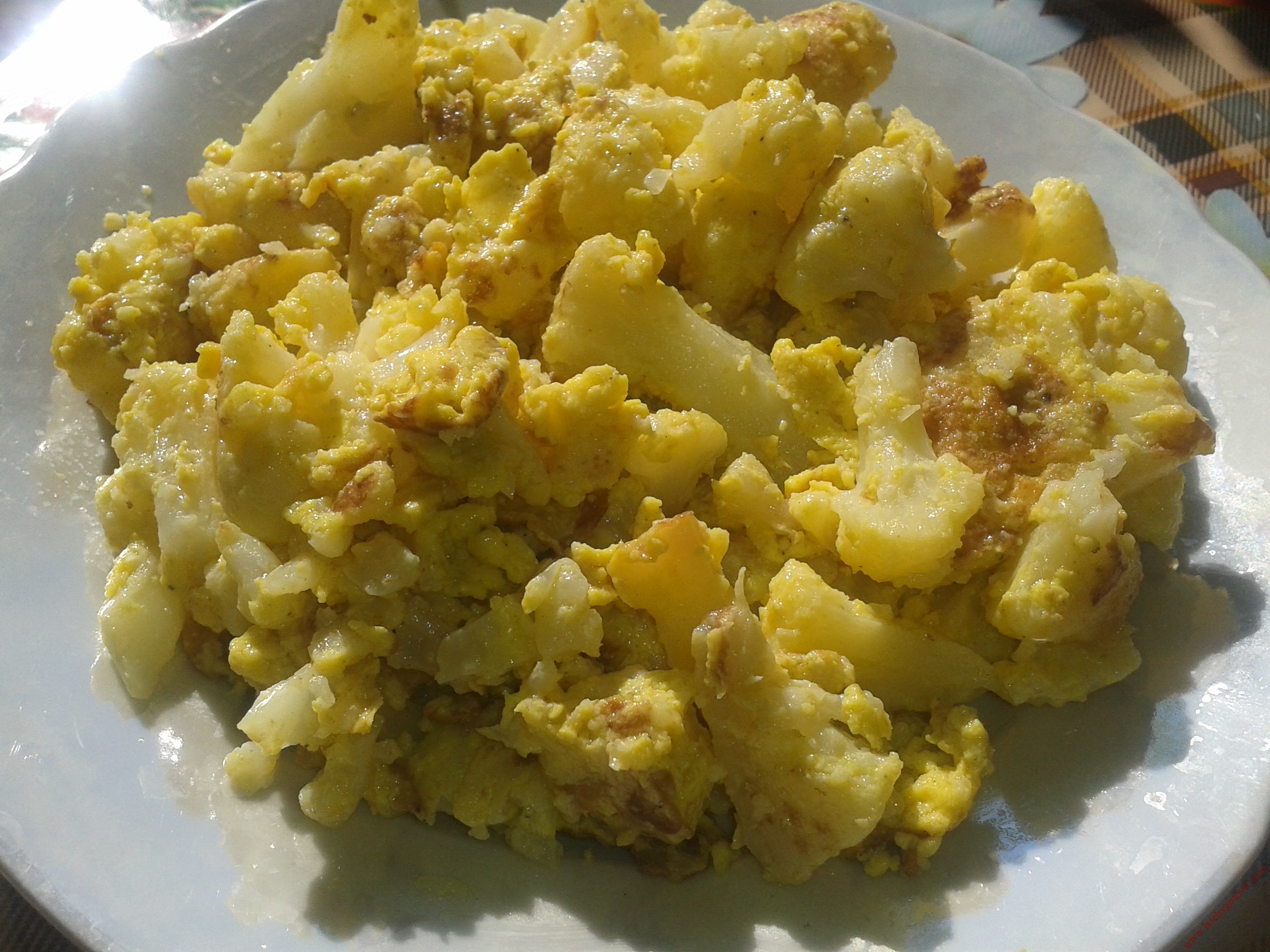Как вкусно приготовить замороженную цветную капусту на сковороде с яйцом