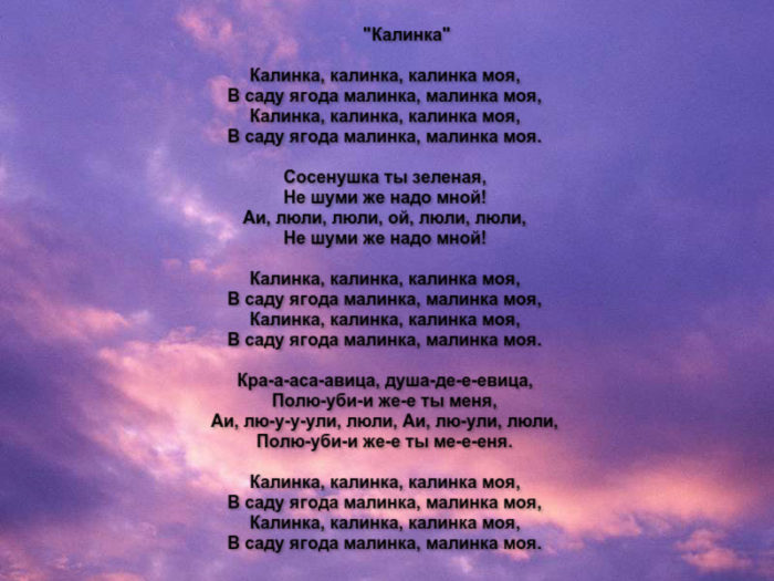 Песни народ тексты. Калинка Малинка текст. Текст песни Калинка. Текст песни Калинка Малинка. Текст русской народной песни Калинка.