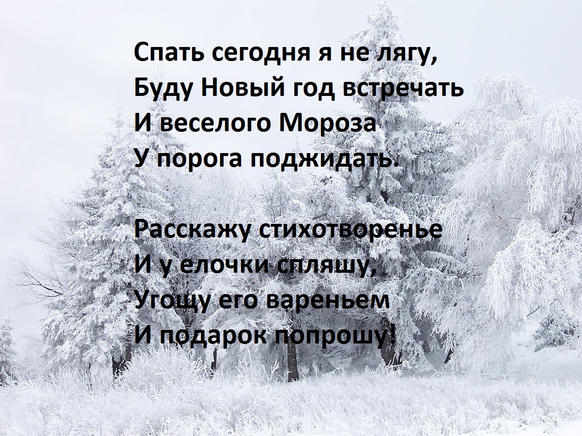 Стих мы встречаем новый