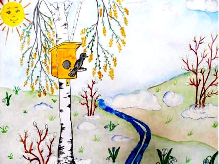 kak_narisovat_vesnu_detyam_2