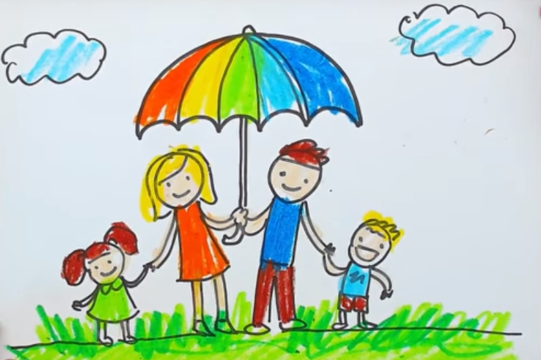 Год семьи в детском саду картинки. Семья рисунок. Рисунок моя семья. Рисунок на тему семья. Детские рисунки на тему семья.