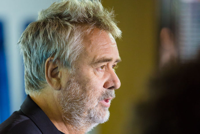 SAO PAULO, BRAZIL - AUG 3: Director Luc Besson attends the 'Valerian' Sao Paulo Premiere at Cinepolis JK on August 3, 2017 in Sao Paulo, Brazil. (Photo by Mauricio Santana/Getty Images) *** Local Caption *** Luc Besson