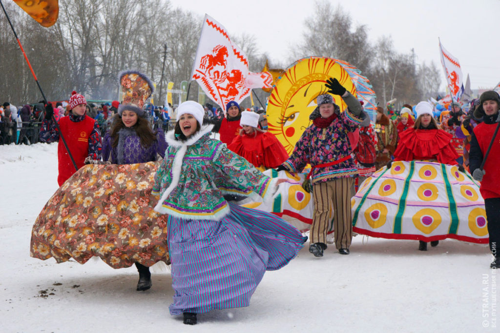 Масленица широкая фото