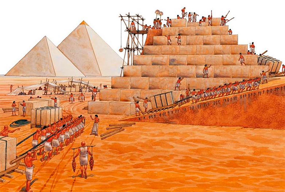4 пирамиды древнего египта названия
