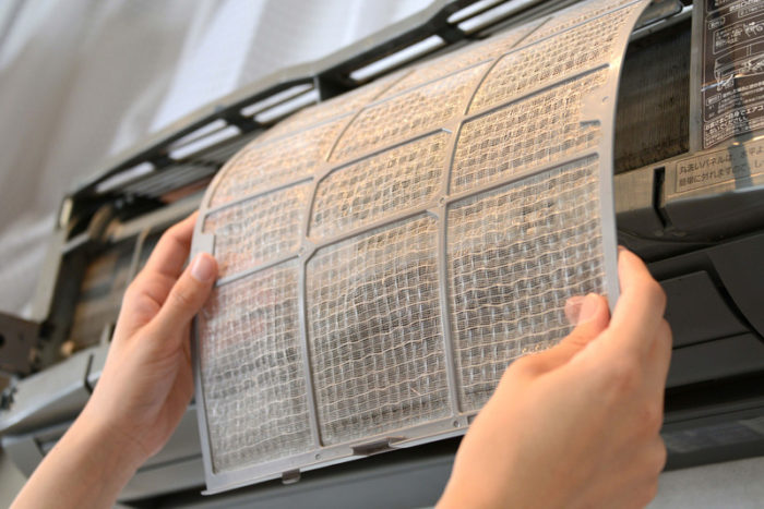 エアコンの掃除