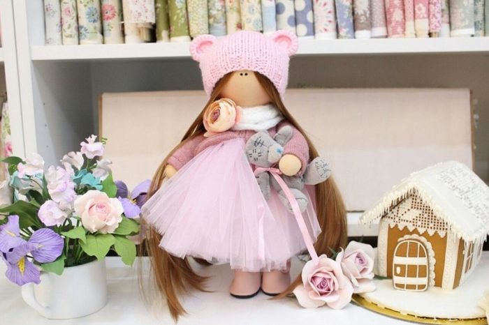 Выкройка куклы Коннэ: мастер-класс по пошиву Снежки и одежды на текстильную куклу