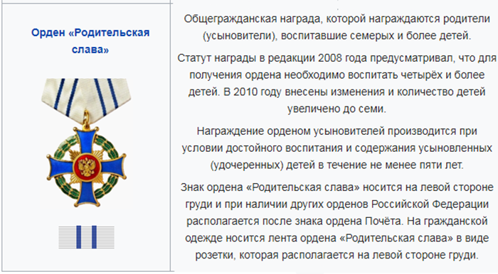 Орден родительская Слава награждение. Ходатайство о награждении медалью ордена родительская Слава. Основание к награждению медалью ордена родительская Слава. Основания к награждению медалью родительская Слава.