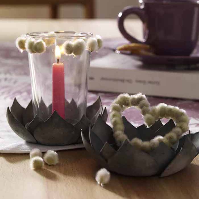 WeidenkŠtzchen: Kleine Windlichter