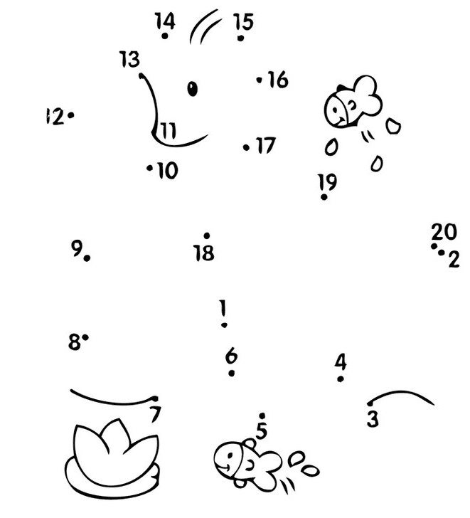 Соедини по точкам до 20 для детей 7 лет распечатать картинки