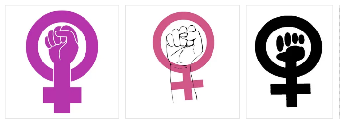 Всемирный день феминизма. Международный женский день феминизм. Радикальный феминизм символ. Флаг феминизма