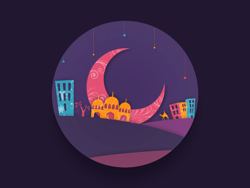 Eid Mubarak by Sourabh Barua on Dribbble