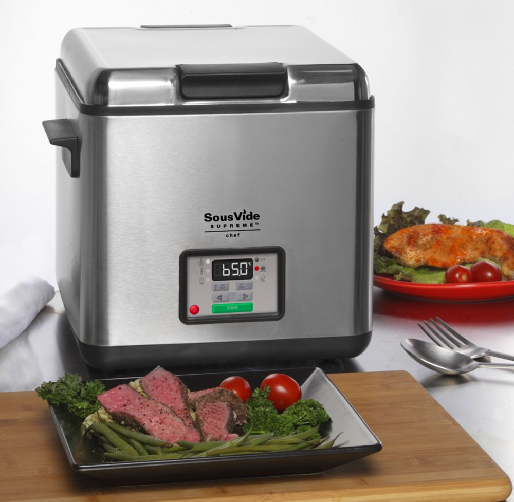 Sous vide. Вакуумная технология (sous-vide — Су-вид). Сувид Суприм. Сувид Apache. Водяная печь SOUSVIDE Supreme.