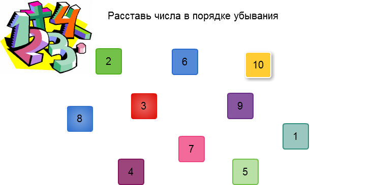 Расположены в пределах. Расставь числа по порядку. Расставь цифры по порядку. Расставить числа в порядке убывания. Задания расставь цифры.