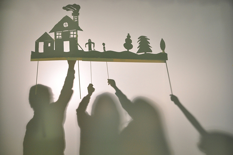 Shadow puppets