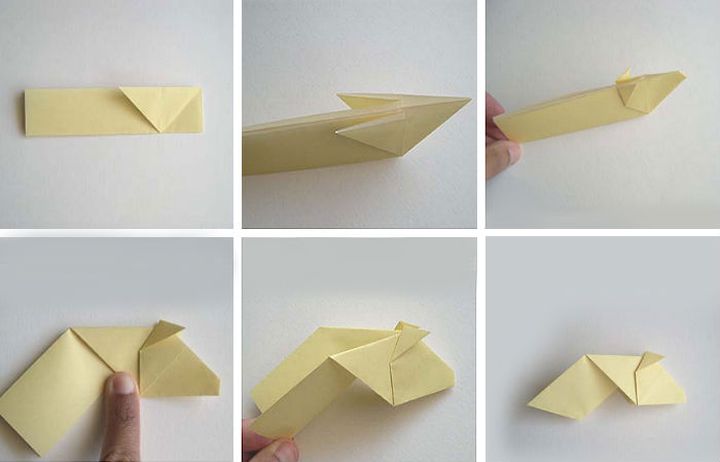 Мастер-класс модели оригами-тигра "Охотника"