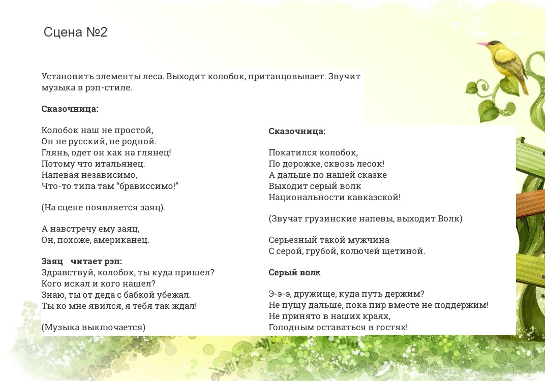 Театр экспромт для детей тексты сказок смешные. Конкурс сказка по ролям для веселой компании.