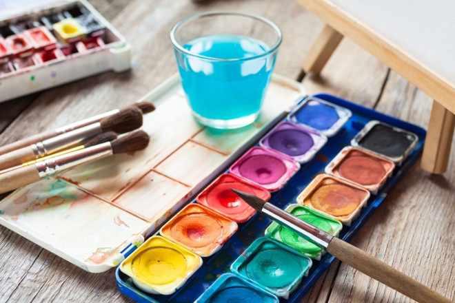 Принадлежности для уроков изо