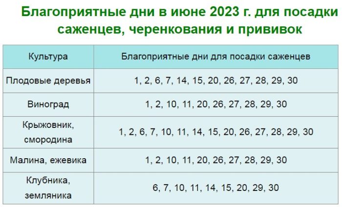 Удачные дни 2023